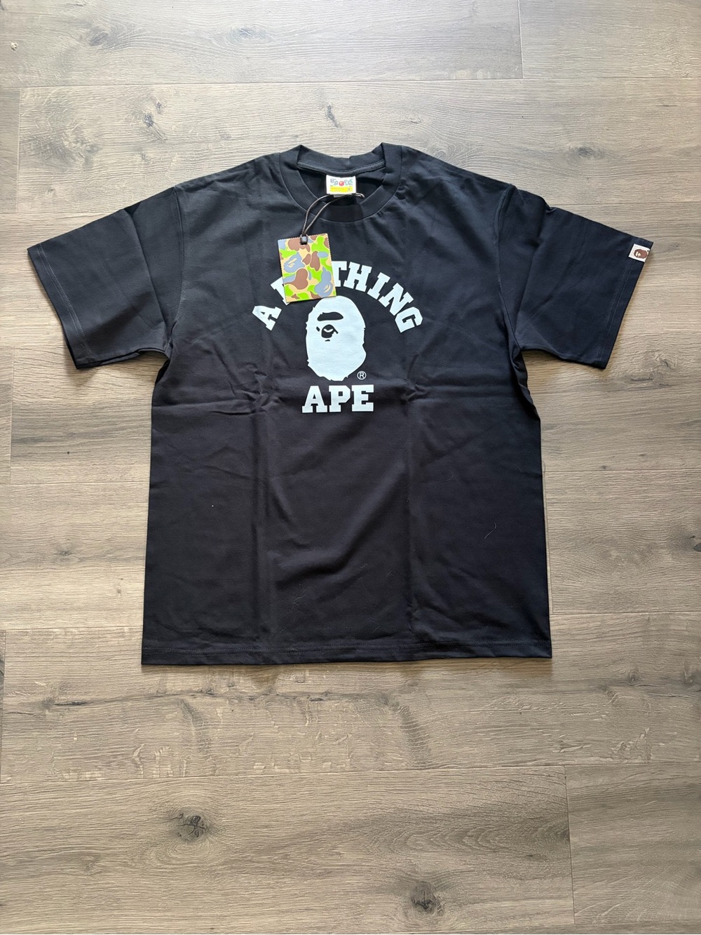 Black Graphic Logo Tee